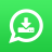 icon com.ezeesol.status_downloader(Statusbeveiliging-Gratis WhatsApp-) 1.1
