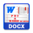 icon Docx Reader(Word Office Lite - Word Document- en pdf-lezer 2021
) 1.0