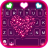 icon Sparkle Neon Heart(Sparkle Neon Heart Toetsenbord Achtergrond
) 1.0
