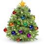 icon New Year Tree(Nieuwjaarsboom (Widget))