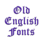 icon Old English Fonts(Oude Engelse lettertypen Berichtenmaker)