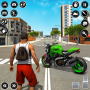 icon City Gangster Crime Bike Games