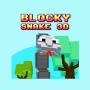 icon Blocky Snake 3D