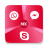 icon com.teamruscenter.allcallrecorder(Supper Call Recorder Pro: neem Messenger-oproepen op
) 2.0
