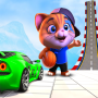icon Kitty Car Stunts(Kitty Autostunts - Autospellen
)