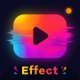 icon Glitch Video EffectVideoCook(video-editor en -maker - VideoCook)