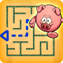 icon Piggy Maze Runner(Maze game - Puzzelspellen voor kinderen)