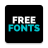 icon Free Fonts(Gratis lettertypen | Ontvang gratis lettertypen
) 5.0