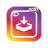 icon com.spixinsta.pro(video-downloader voor instagram, verhaal saver) 1.6