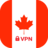 icon CANADA VPN(VPN Canada - Snel Veilig VPN) 1.4.6.9