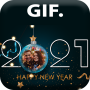 icon HappyNewYear2021GIFPhotoFrames(Gelukkig Nieuwjaar 2021 GIF Fotolijsten
)