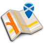 icon Map of Scotland offline(Kaart van Schotland offline)