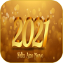 icon Feliz Ano Novo 2021(Mensagem de Feliz ano novo 2021 kaarten
)
