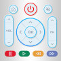 icon Universal Tv Remote(Universele tv-afstandsbediening
)