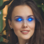 icon Crypto Laser Eyes(toevoegen - Foto-editor
)