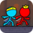 icon Red & Blue Stickman 2(Rode en blauwe stick: Animatievideo) 2.1.9