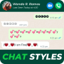 icon Chat Style - Font & Keyboard (- Lettertype en toetsenbord
)