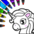 icon Unicorn Coloring(Eenhoorn Kleurboek en games) 1.2.11