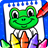 icon Coloring Pages(Kleurspellen en kleuren Kinderen) 7.5