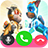 icon Ryder and the rescue heroes : fake call video(De Paw-helden pups nep video-oproep en chat
) 1.1