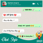 icon Chat Style for Social Media(lettertype voor WhatsApp
)