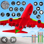 icon Airplane Flight Sim Pilot Game (Vliegtuig Vluchtsimulator Pilootspel)