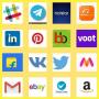 icon All social media and shopping app - web browser (Alle sociale media en winkel-app - webbrowser
)