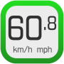 icon Speedometer GPS(Snelheidsmeter GPS digitaal)