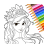 icon Princess Coloring(Princess Kleurplaten: tekenspel) 1.371