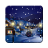 icon Snow Night City wallpaper(Snow Night City live wallpaper) 1.3.5