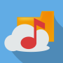 icon Folder Music(Map Muziekspeler + Cloud)