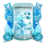 icon Flower Butterfly Glitter Theme Launcher(Bloem Vlinder Glitter Thema)