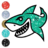 icon Baby Shark Coloring Book(Baby Shark Glitter Coloring) 10