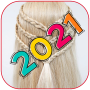 icon Hairstyle Step By Step(Meisjeskapsels Stap voor stap - Kapsel-app 2021
)