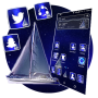 icon Blue Ocean Night Theme Launcher(Blue Ocean Night Theme)