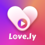 icon Love.ly - Lyrical video status maker app (Love.ly - app voor het maken van lyrische videostatus
)