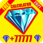 icon Diamonds Calculator for Free Fire(Gratis Diamonds Calc Nieuwe Fire 2020
)