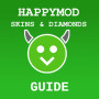 icon Guide for HappyMod Skins and Diamonds (gids voor HappyMod Skins en diamanten
)