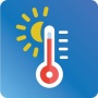 icon Thermometer(Kamertemperatuur-thermometer (binnen en buiten)
)