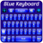 icon Blue Keyboard(Blauw toetsenbord) Gold