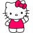 icon Draw Hello Kitty(Hoe teken je Cute Cat
) 2.0