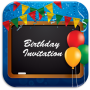 icon Birthday Invitation(Verjaardag Uitnodiging Kaartmaker)