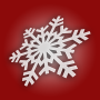 icon Snowflake 3D(Sneeuwvlok 3D Live Wallpaper)