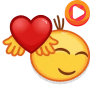 icon Emoji Animated Stickers(WASticker Geanimeerde Emoji's)