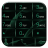 icon ExDialer MetalGate Green Theme(Dialer MetalGate Green-thema) 4.0