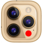 icon Camera(Camera iphone 15 - OS16 Camera)