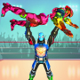 icon Ring Fight Battle Human VS Robots Attack(Kung Fu Fighting Games: Robot Nieuwe spellen 2021
)