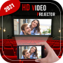 icon VideoProjector(HD-videoprojectorsimulator - mobiele HD-projector
)