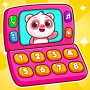 icon Baby Phone KidsPiggy Panda(Babyfoon Leuke babyspellen)
