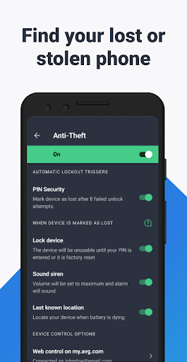AVG AntiVirus GRATIS voor Android-beveiliging 2017